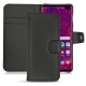 Samsung Galaxy S10+ leather case - Noir PU
