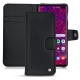 Housse cuir Samsung Galaxy S10+ - Noir élégant
