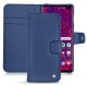 レザーケース Samsung Galaxy S10+ - Bleu frisson