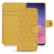 Custodia in pelle Samsung Galaxy S10 - Mimosa - Couture ( Pantone 141C ) 