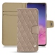 レザーケース Samsung Galaxy S10 - Taupe vintage - Couture