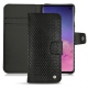 Lederschutzhülle Samsung Galaxy S10 - Serpent nero