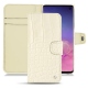 Custodia in pelle Samsung Galaxy S10 - Crocodile milk