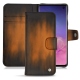 Funda de piel Samsung Galaxy S10 - Marron Patine