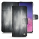Custodia in pelle Samsung Galaxy S10 - Gris Patine