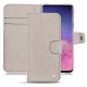 レザーケース Samsung Galaxy S10 - Taupe innocent