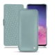 レザーケース Samsung Galaxy S10 - Bleu ciel ( Nappa - Pantone 277C ) 