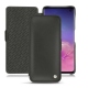 レザーケース Samsung Galaxy S10 - Noir ( Nappa - Black ) 