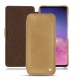 Lederschutzhülle Samsung Galaxy S10 - Sable vintage ( Roughtcut - Gaucho#57254 ) 