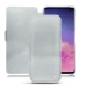 レザーケース Samsung Galaxy S10 - Platinium ( Pantone 877C ) 