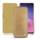 レザーケース Samsung Galaxy S10 - Serpent sabbia