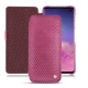 Housse cuir Samsung Galaxy S10 - Serpent ciclamino