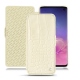 Custodia in pelle Samsung Galaxy S10 - Crocodile milk