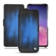 Lederschutzhülle Samsung Galaxy S10 - Bleu Patine