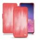 Lederschutzhülle Samsung Galaxy S10 - Rose Patine