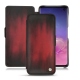 Funda de piel Samsung Galaxy S10 - Rouge Patine