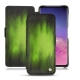 レザーケース Samsung Galaxy S10 - Vert Patine
