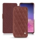 Custodia in pelle Samsung Galaxy S10 - Passion vintage - Couture