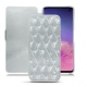 Lederschutzhülle Samsung Galaxy S10 - Platinium - Couture