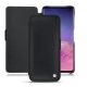 Custodia in pelle Samsung Galaxy S10 - Noir élégant