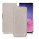 Funda de piel Samsung Galaxy S10 - Taupe innocent