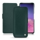 Lederschutzhülle Samsung Galaxy S10 - Vert séduisant