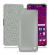 レザーケース Samsung Galaxy S10+ - Gris ( Nappa - Pantone W428C ) 