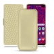 Housse cuir Samsung Galaxy S10+ - Beige ( Nappa - Pantone 7502C ) 