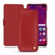 Lederschutzhülle Samsung Galaxy S10+ - Rouge ( Nappa - Pantone 199C ) 
