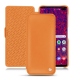 Capa em pele Samsung Galaxy S10+ - Orange ( Nappa - Pantone 1495U ) 