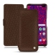 Housse cuir Samsung Galaxy S10+ - Châtaigne ( Pantone 476C ) 
