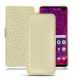Custodia in pelle Samsung Galaxy S10+ - Ivoire ( Sleek P C12 - White ) 