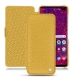 Samsung Galaxy S10+ leather case - Mimosa ( Pantone 141C ) 