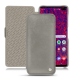Funda de piel Samsung Galaxy S10+ - Acier vintage ( Pantone 403C ) 