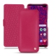 Housse cuir Samsung Galaxy S10+ - Rose fluo