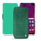 Funda de piel Samsung Galaxy S10+ - Crocodile pino