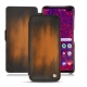 Capa em pele Samsung Galaxy S10+ - Marron Patine