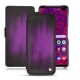 Capa em pele Samsung Galaxy S10+ - Violet Patine