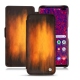 Custodia in pelle Samsung Galaxy S10+ - Fauve Patine