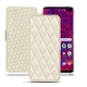 Capa em pele Samsung Galaxy S10+ - Blanc - Couture ( Bologna - White ) 