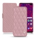 Samsung Galaxy S10+ leather case - Rose - Couture ( Nappa - Pantone 2365C ) 