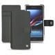 Housse cuir Sony Xperia Z1 Compact - Sony Xperia Z1f - Noir ( Nappa - Black ) 