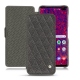 Samsung Galaxy S10+ leather case - Anthracite - Couture ( Pantone 424C ) 