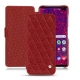 Samsung Galaxy S10+ leather case - Tomate - Couture ( Pantone 187C ) 