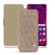 Funda de piel Samsung Galaxy S10+ - Taupe vintage - Couture