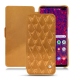 Funda de piel Samsung Galaxy S10+ - Or Maïa - Couture