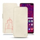 Capa em pele Samsung Galaxy S10+ - Blanc escumo