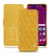 Funda de piel Samsung Galaxy S10+ - Jaune soulèu - Couture