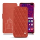レザーケース Samsung Galaxy S10+ - Arange clouquié - Couture