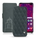 Capa em pele Samsung Galaxy S10+ - Blu marino - Couture